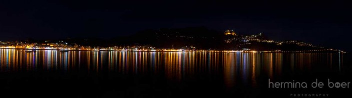 The View at Night, Taormina