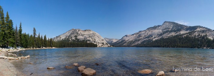 Panorama, Tenaya Lake, Tioga Pass