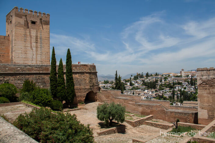 Alhambra Hill View, Granada, Spain