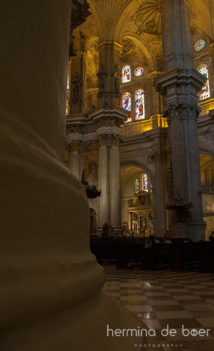 Cathedral de la Encarnacion interior, Malaga, Spain