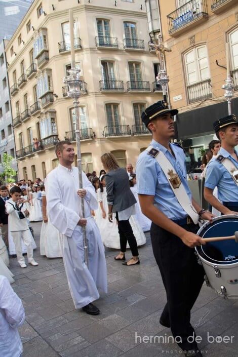 Procession Corpus Christi, Malaga, Spain